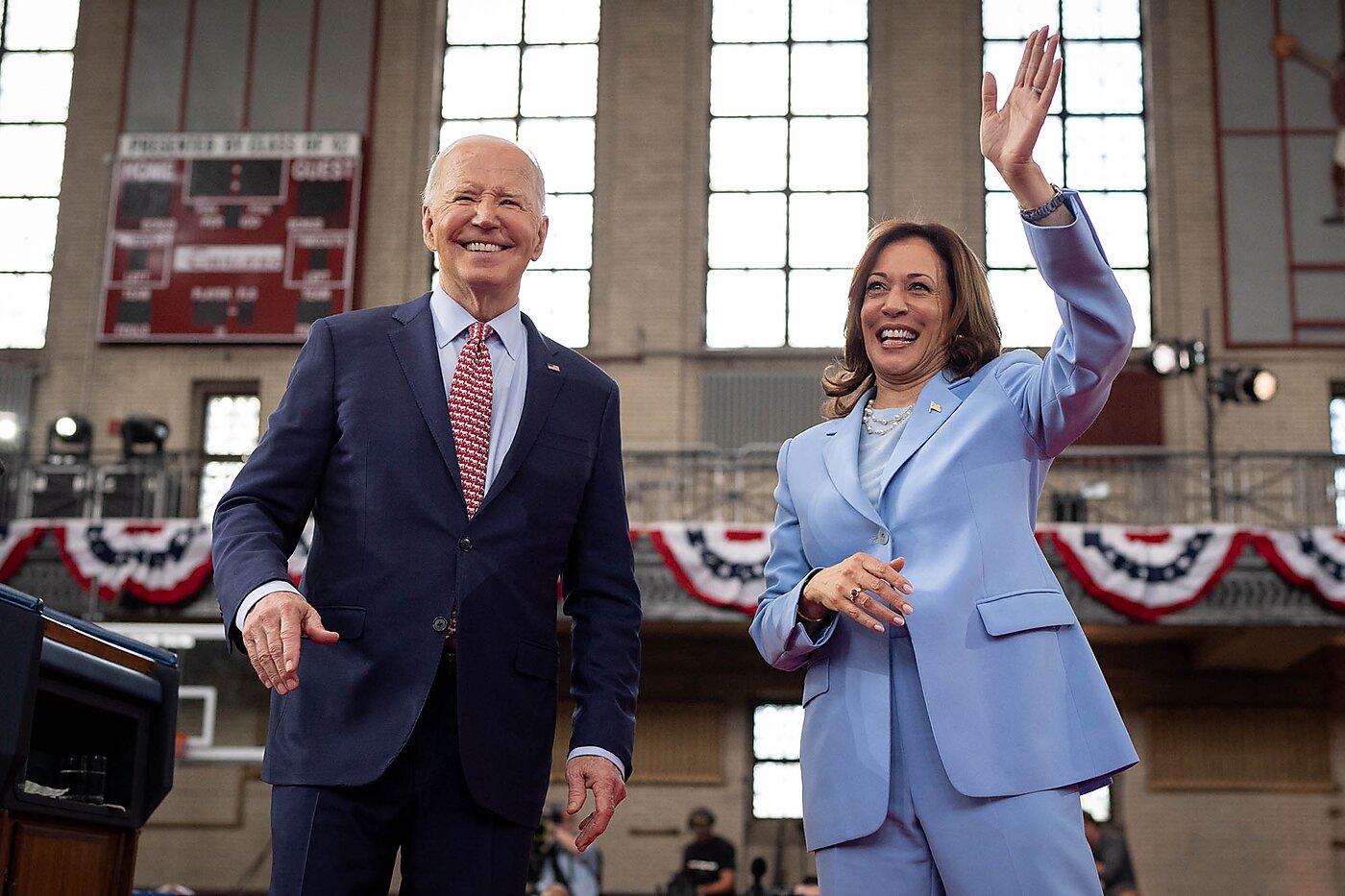 Joe Biden and Kamala Harris