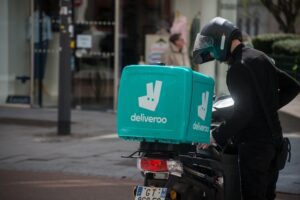 Will Shu, founder and chief executive of Deliveroo, has sold shares worth nearly £15 million, just a month after the food delivery company reported its first profit.