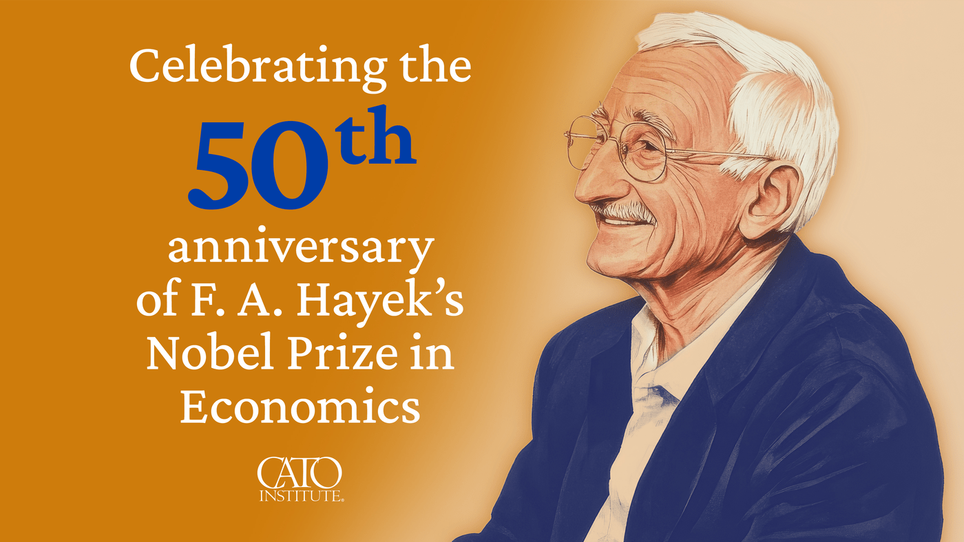 Hayek 50th Nobel anniversary